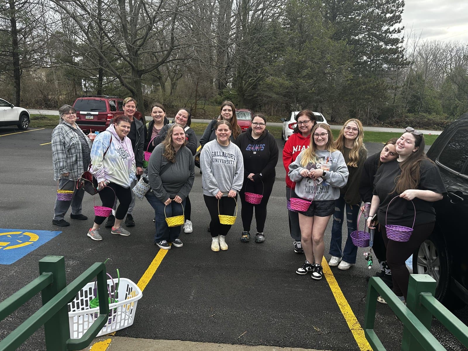 The Little Acorns staff together for a team day in Erie, PA